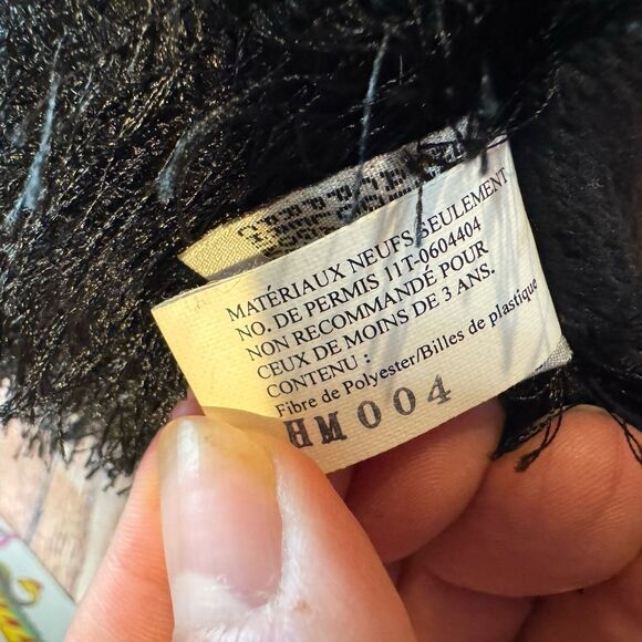 Webkinz Classic Black Bear HM004 Plush Stuffed Animal Toy Ganz No Code - Picture 9 of 9